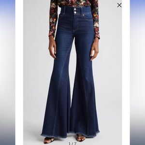 High Waist Ruffle Flare Leg Jeans Alice + Olivia sz 27 NWOT
Dream On